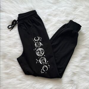 Black Celestial Joggers